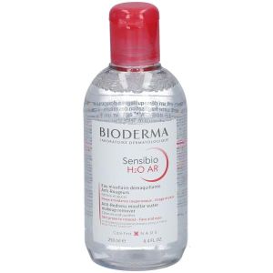 Bioderma Sensibio H2o Ar Acqua Micellare Detergente Struccante Antirossore 250ml