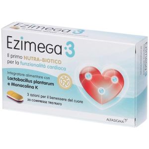 Ezimega 3 20 Compresse Integratore Omega-3 per Il Benessere