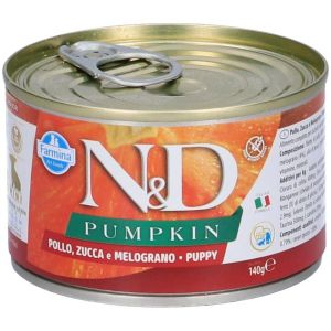 Farmina Natural & Delicious Pumpkin Puppy i Pollo Zucca e Melograno per Cani Cuccioli 140g