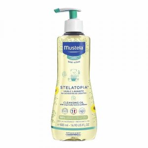 Mustela Stelatopia Olio Bagno per Bambino Nutriente Pelle Secca 500ml