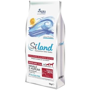 Siland Adult Gusto Maiale e Agrumi Cibo Secco Cani Adulti Taglia Medio/grande Sacco 3kg