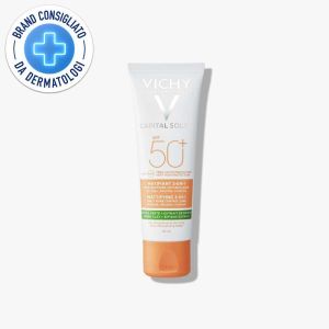 Vichy Trattamento Opacizzante 3 In 1 Effetto Mat - Viso - Protezione Molto Alta Spf 50+ 50ml