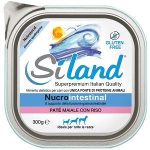Siland Nucrointestinal Paté di Maiale i Riso per Cani