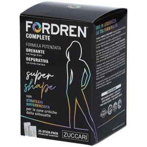 Fordren Complete Super Shape Integratore Drenante Depurativo 25 Stick Pack