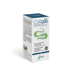 Aboca Coligas Fast Integratore Gonfiore Addominale Gocce 75ml