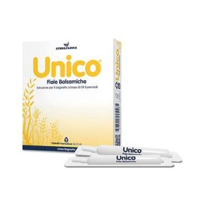 Unico Fiale Balsamiche per Il Bagnetto 5 Fiale