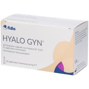 Hyalo Gyn Gel Idratante i Acido Ialuronico 10 Applicatori  Globuli Contenitore MONOdose