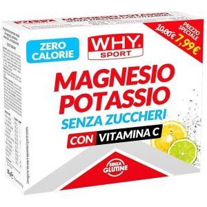 Why Sport Magnesio Potassio Senza Zuccheri 10 Bustine Gusto Agrumi