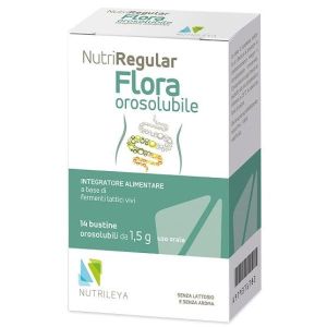 Nutriregular Flora 14 Bustine Orosolubili