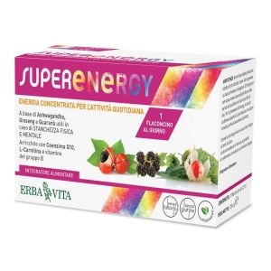 Erba Vita Super Energy Integratore Energetico 10 Flaconcini