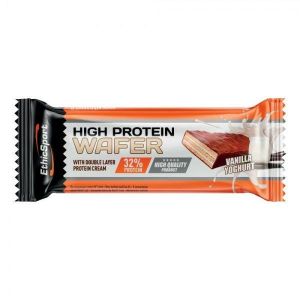 Ethicsport High Protein Barretta Proteica Wafer Vaniglia e Yogurt  35g