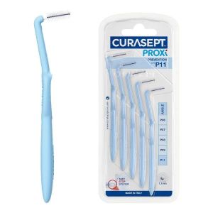 Curasept Proxi Angle Scovolino P11 Azzurro 5 Pezzi 1,1mm