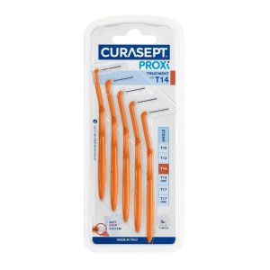 Curasept Proxi Angle Scovolino T14 Arancione 5 Pezzi 1,4mm