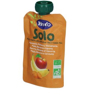 Hero Solo Frutta Frullata 100% Bio Mela Banana Carota 100g