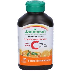 Jamieson Vitamina C 1000 Masticabile Arancia 120 Compresse