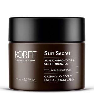 Korff Sun Secret Crema Solare Super Abbronzante Sublimatrice Dell'abbronzatura 150ml