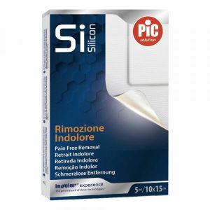 Pic Cerotto Post Operatorio Silicone 10x15cm 5 Pezzi