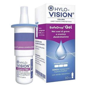 Hylovision Safe Drop Gel 0,3% Collirio Umettante e Protettivo 10ml