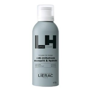 Lierac Homme Mousse Barba Anti-irritazione/ammorbidisce/idrata 150ml