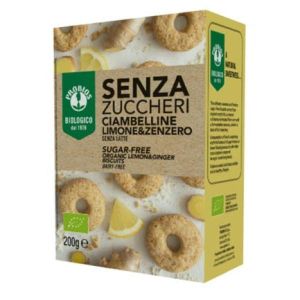 Ciambelline Limone/zenzero Senza Zucchero 200g
