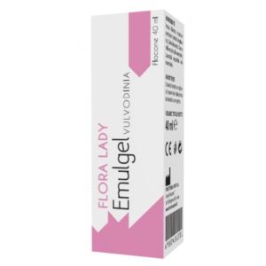 Flora Lady Emulgel Vulvodinia Gel Vaginale 40ml + 5 Cannule Monouso