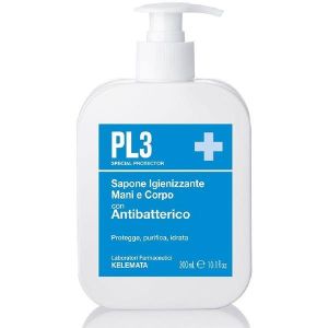 Pl3 Sapone Igienizzante Antibatterico Mani/corpo 300ml