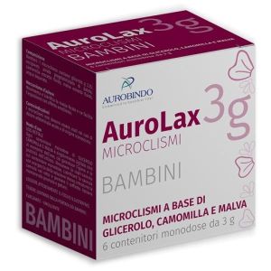 Microclismi per Bambini Aurolax 6 Contenitori 3g