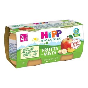 Hipp Bio Omogeneizzato Frutta Mista 2x80g
