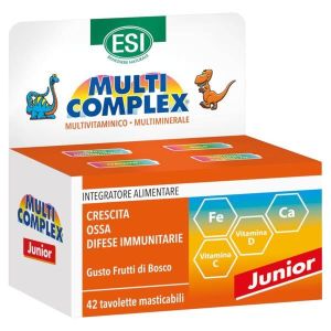 Esi Multicomplex Junior Integratore Vitamine e Sali Minerali 42 Dinosauri Masticabili