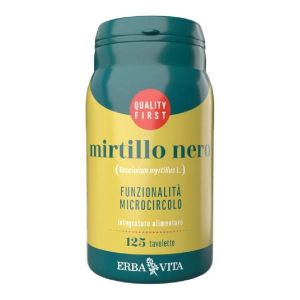 Erba Vita Mirtillo Nero Integratore Microcircolo 125 Tavolette