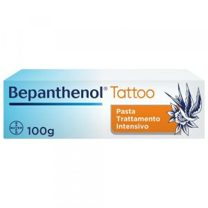 Bepanthenol Tattoo Pasta Trattamento Intensivo Tatuaggio 100g