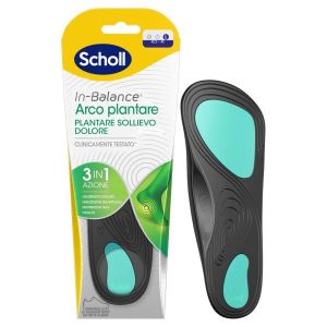 Scholl Plantari In-balance Sollievo Dolore Arco Plantare, Taglia L  da 42.5 A 45