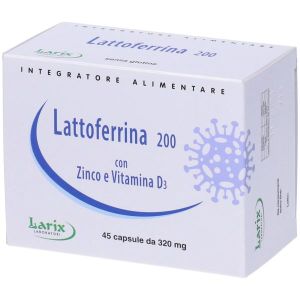 Larix Lattoferrina 200 i Zinco e Vitamina D3