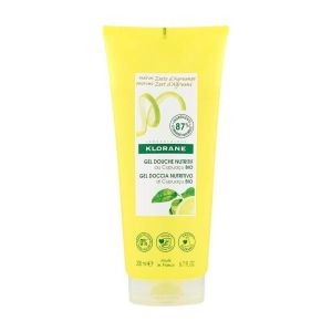 Klorane Gel Doccia Nutritivo Ed Energizzante Al Burro di Cupuacu Bio Profumazione Zest D'agrumi 200ml