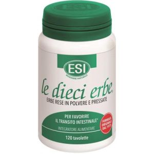 Esi Le Dieci Erbe 120 Tavolette