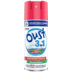 Oust 3 In 1 Fresh Garden Disinfettante Superfici e Tessuti D'arredo 400ml