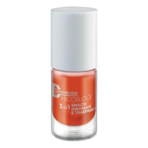 Dermovitamina Micoblock 3 In 1 Smalto Idratante e Traspirante Arancio Scuro 5ml