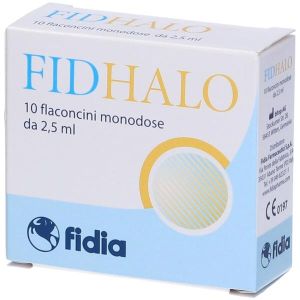 Fidhalo 10 Flaconcini  da 2,5ml Globuli Contenitore MONOdose