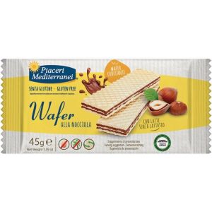 Piaceri Mediterranei Wafer Nocciola 45g