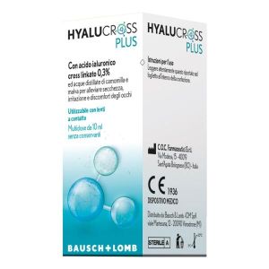 Hyalucross Plus Gocce Oculari 10ml
