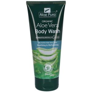 Dr Organic Aloe Pura Detergente Corpo Lenitivo/rinfrescante 200ml