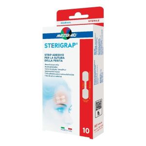 Master-aid Sterigrap Strip Adesivo Sutura Ferite 32x8mm 10 Pezzi