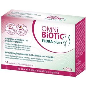 Omni Biotic Flora Plus+ 14 Bustine da 2g