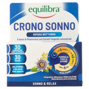 Equilibra Crono Sonno 30 Compresse Triplo Strato