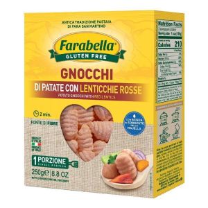 Farabella Gnocchi di Patate i Lenticchie Rosse Senza Glutine