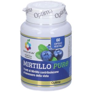 Colours Of Life Mirtillo Puro 60 Capsule Vegetali 500mg