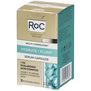 Roc Multi Correxion Hydrate+ Plump Siero Viso In Capsule 30 Capsule