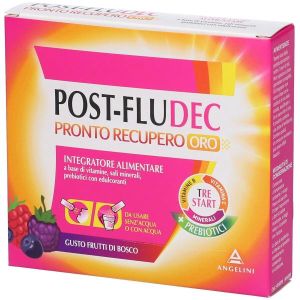 Post-fludec Pronto Recupero Oro Frutti di Bosco 12 Bustine