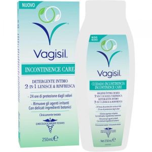 Vagisil Incontinence Care Detergente Intimo 2in1 Lenisce &amp; Rinfresca 250ml