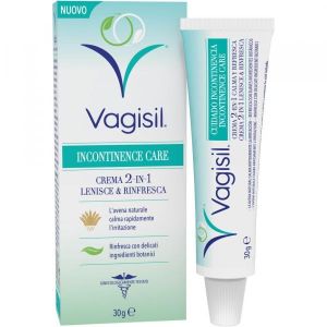 Vagisil Incontinence Care Crema 2in1 Lenisce &amp; Rinfresca 30g